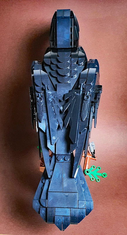 BlueBrixx Kolkrabe 107784 gebaut