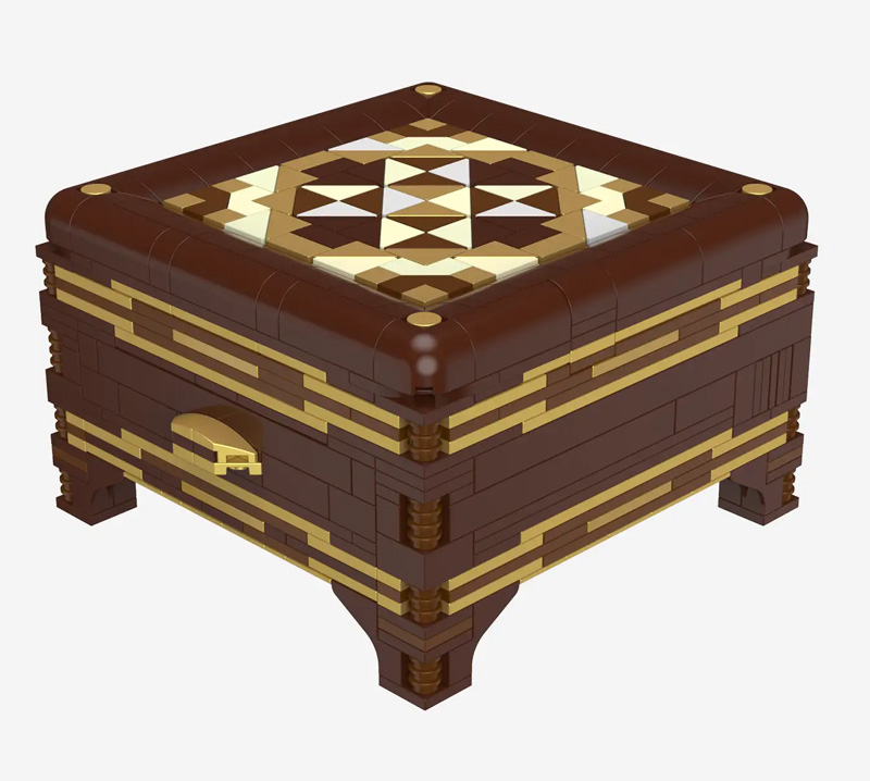 BlueBrixx Die Drei Fragezeichen Geheimfachkiste (108495)