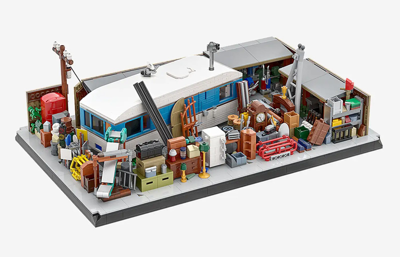 Bluebrixx Die Drei Fragezeichen Schrottplatz Zentrale 108497