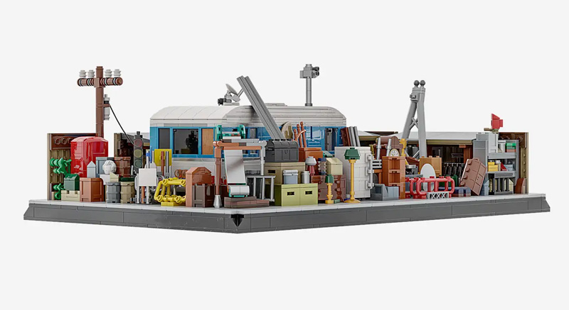 Bluebrixx Die Drei Fragezeichen Schrottplatz Zentrale 108497