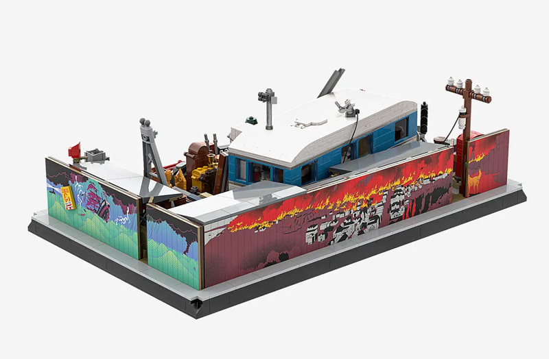 Bluebrixx Die Drei Fragezeichen Schrottplatz Zentrale 108497