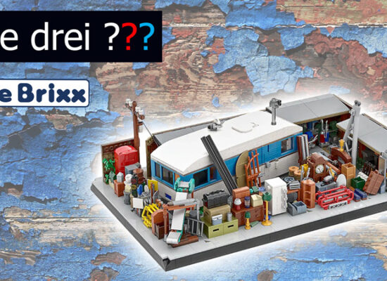 Bisher größtes Drei Fragezeichen Set angekündigt - BlueBrixx Schrottplatz: Zentrale Bisher größtes Drei Fragezeichen Set angekündigt - BlueBrixx Schrottplatz: Zentrale