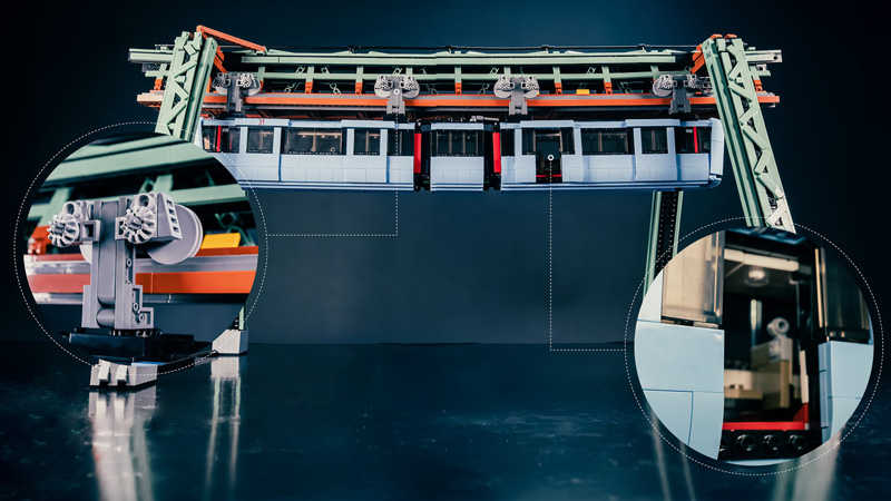 BlueBrixx Wuppertaler Schwebebahn (108474)