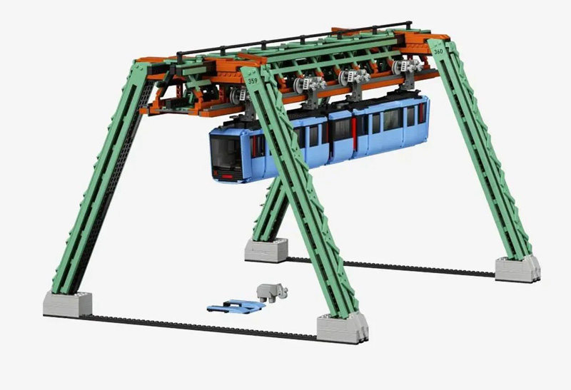 BlueBrixx Wuppertaler Schwebebahn (108474)