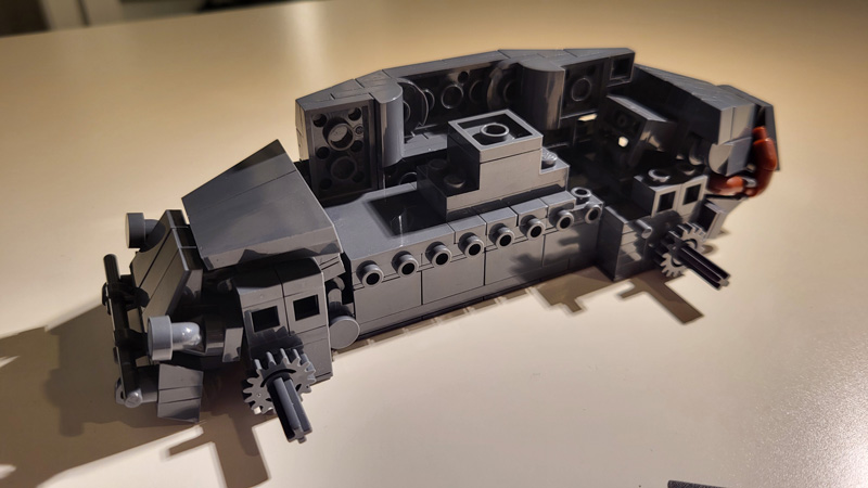 COBI Sd.Kfz. 222 (2657) Aufbau