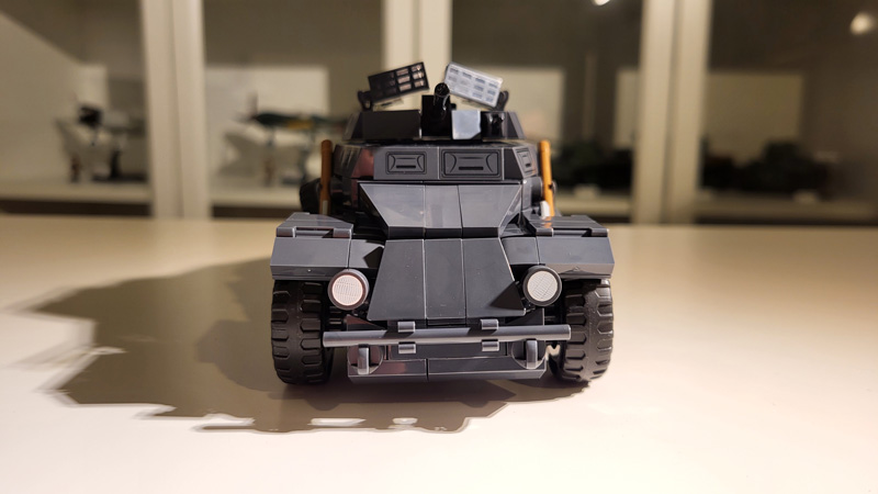 COBI Sd.Kfz. 222 (2657) aufgebaut