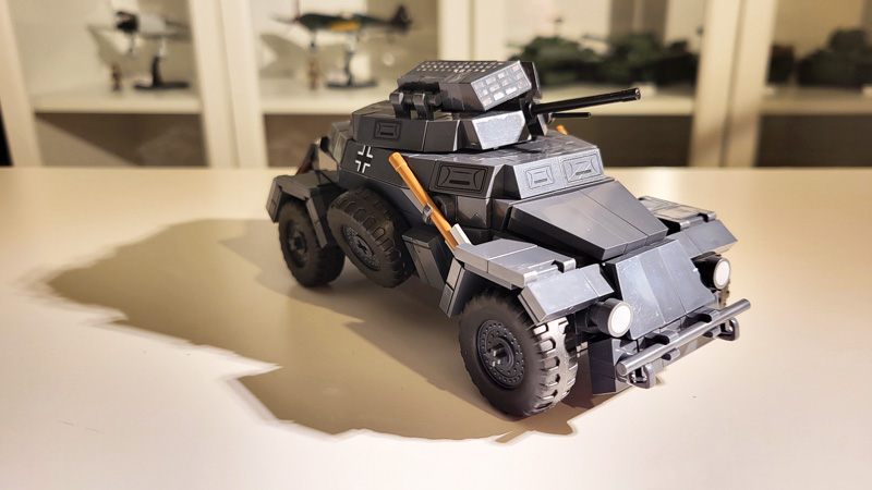 COBI Sd.Kfz. 222 (2657) aufgebaut