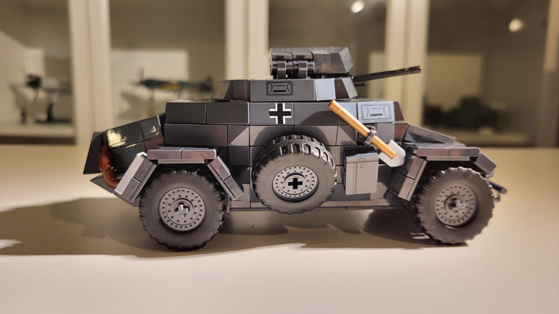 COBI Sd.Kfz. 222 (2657) aufgebaut