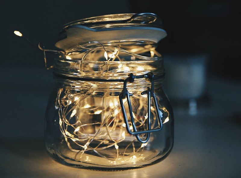 Lichtquelle Klemmbausteine