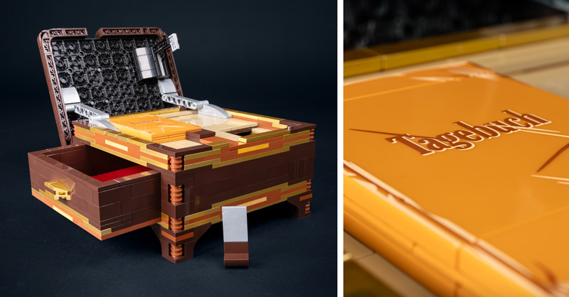 BlueBrixx Die Drei Fragezeichen Geheimfachkiste (108495)