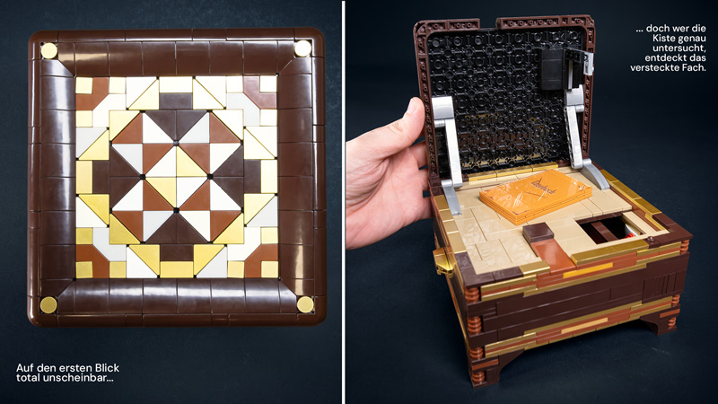 BlueBrixx Die Drei Fragezeichen Geheimfachkiste (108495)