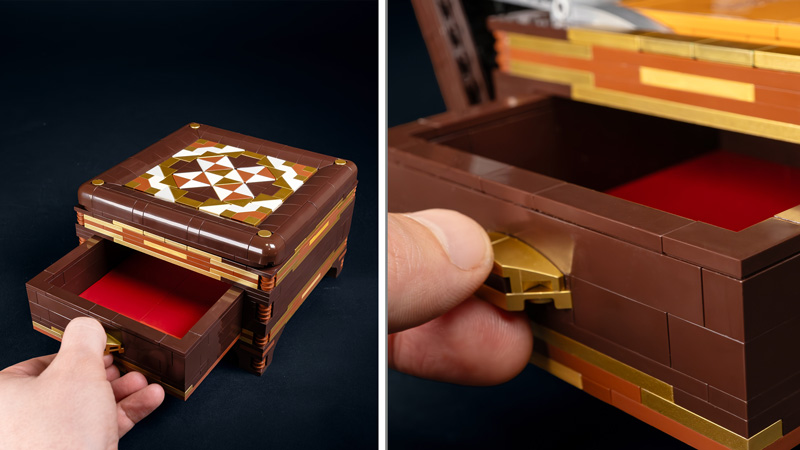 BlueBrixx Die Drei Fragezeichen Geheimfachkiste (108495)