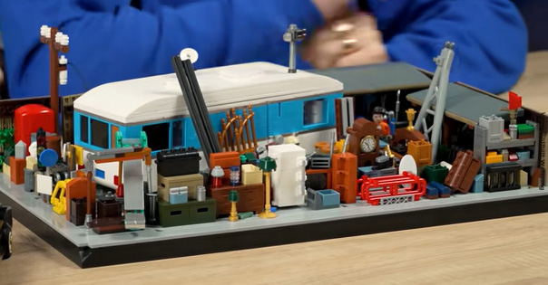 Bluebrixx Die Drei Fragezeichen Schrottplatz Zentrale 108497 Set