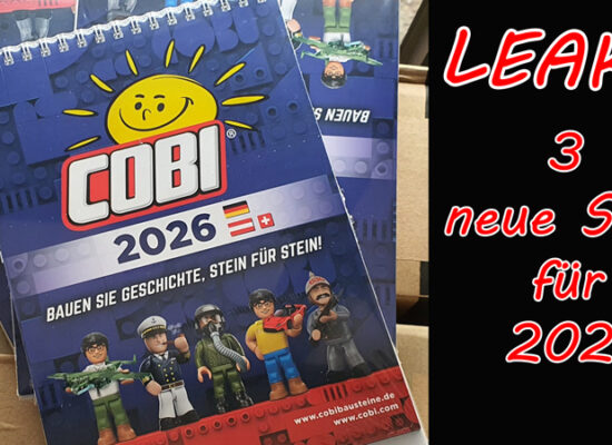 COBI Leaks im Tischkalender 2026 COBI Leaks im Tischkalender 2026