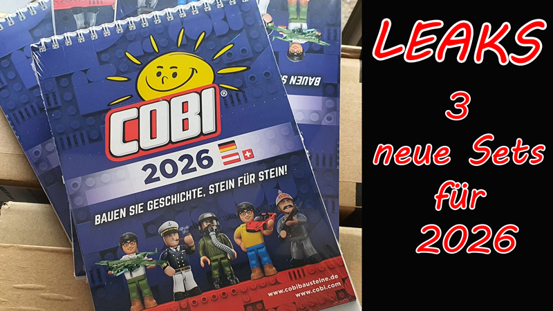 COBI Tischkalender 2026 Leaks Titel