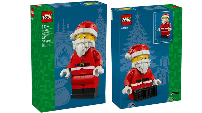 COBI Weihnachtsmann Figur 40820 Box