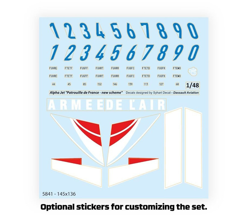 COBI 5841A Aufkleberbogen