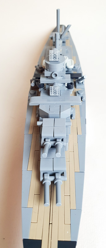 COBI Battleship Bismarck 4854 gebaut