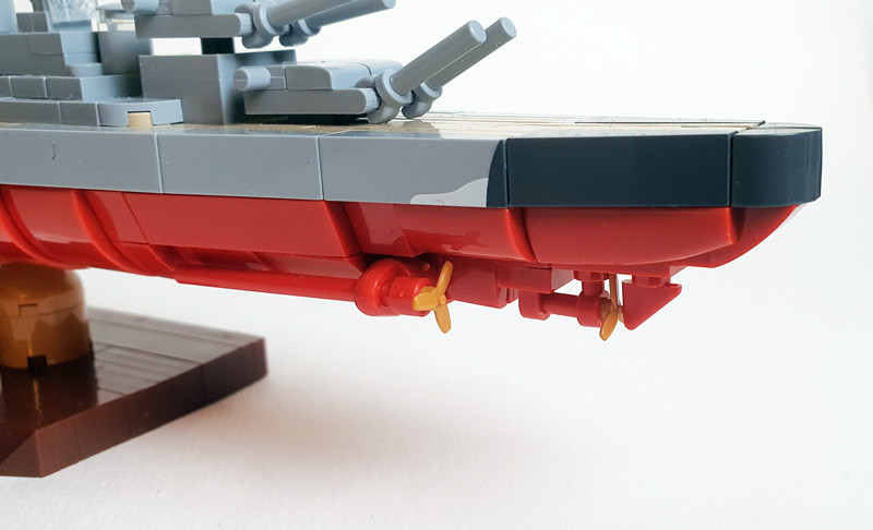 COBI Battleship Bismarck 4854 gebaut