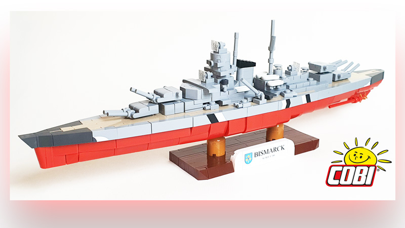 COBI Battleship Bismarck 4854 Titel