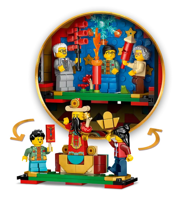 LEGO 80118 Glücksböller Minifiguren