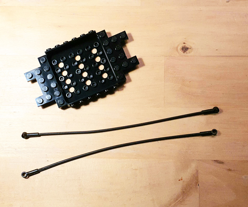 LEGO Speed Champions Zeitmaschine DeLorean 77256 Aufbau