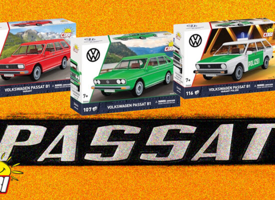 COBI Volkswagen Passat in drei Versionen offiziell angekündigt