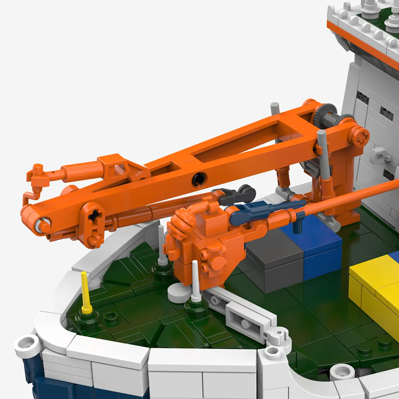 BlueBrixx Forschungseisbrecher Polarstern 108126 Set Detail