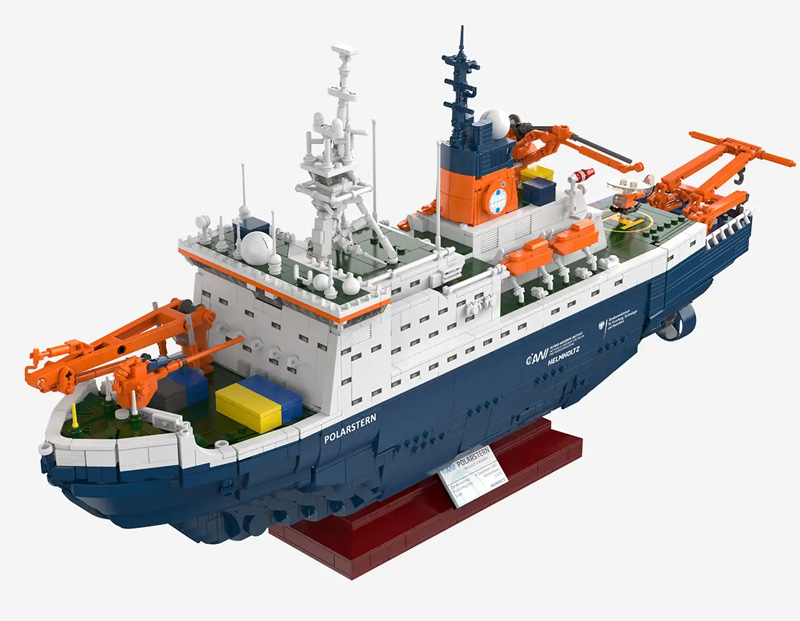 BlueBrixx Forschungseisbrecher Polarstern 108126 Set