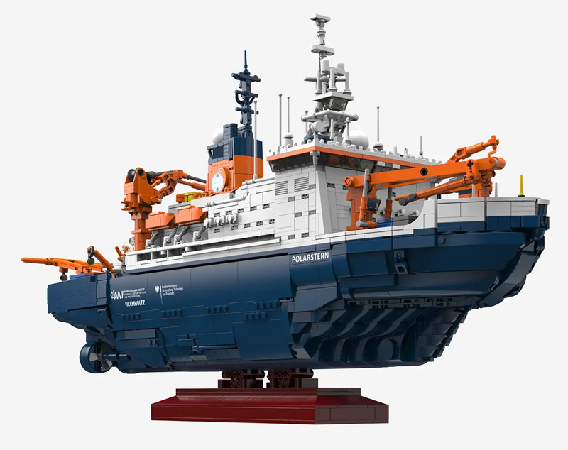 BlueBrixx Forschungseisbrecher Polarstern 108126 Set