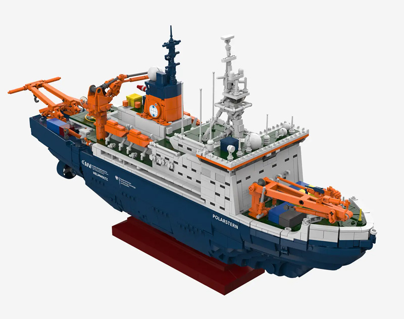 BlueBrixx Forschungseisbrecher Polarstern 108126 Set