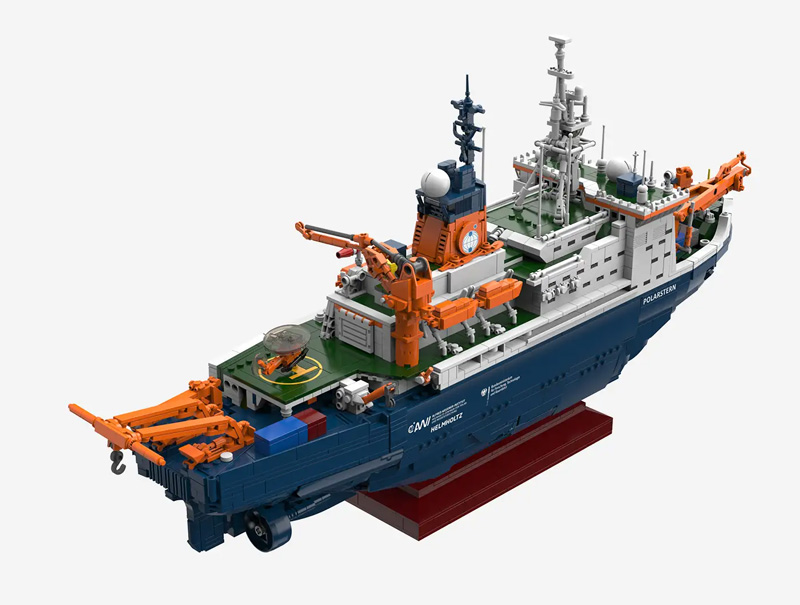 BlueBrixx Forschungseisbrecher Polarstern 108126 Set