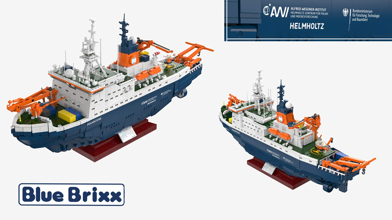 BlueBrixx Forschungseisbrecher Polarstern 108126 Titel