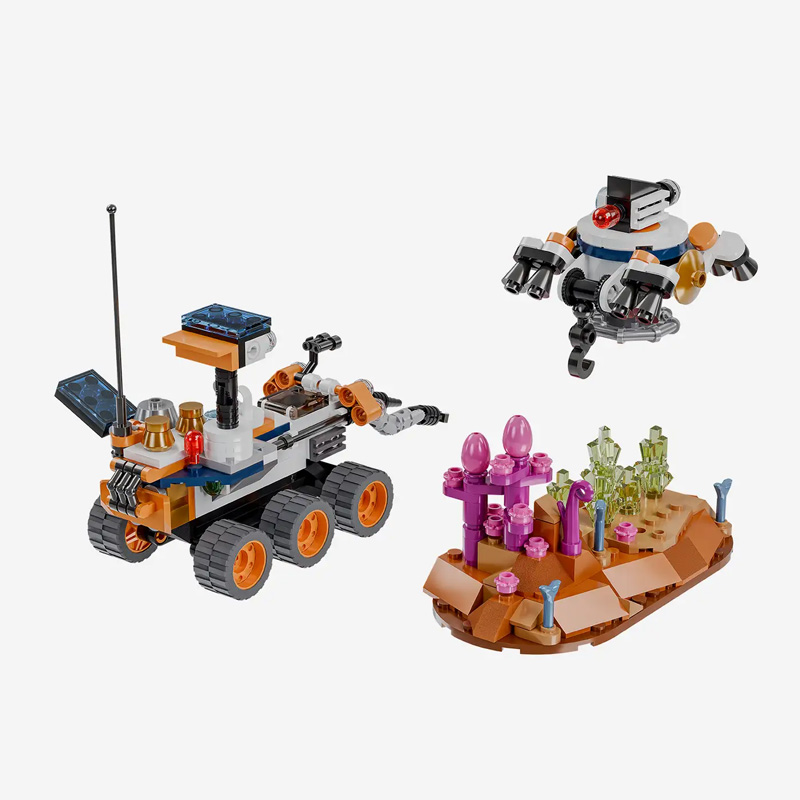 BlueBrixx Space Pioneers: Probensammler mit Skycrane (108515)