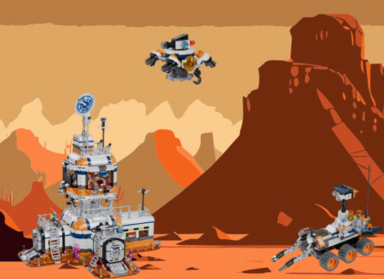 Space Pioneers von BlueBrixx erkunden bald das Weltall