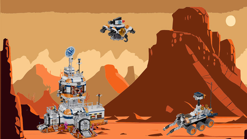 BlueBrixx Space Pioneers Titel