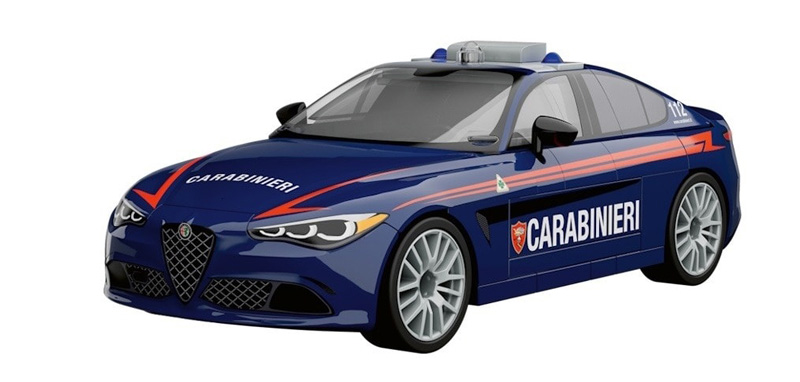 COBI Alfa Romeo Giulia Quadrifoglio Carabinieri 24654