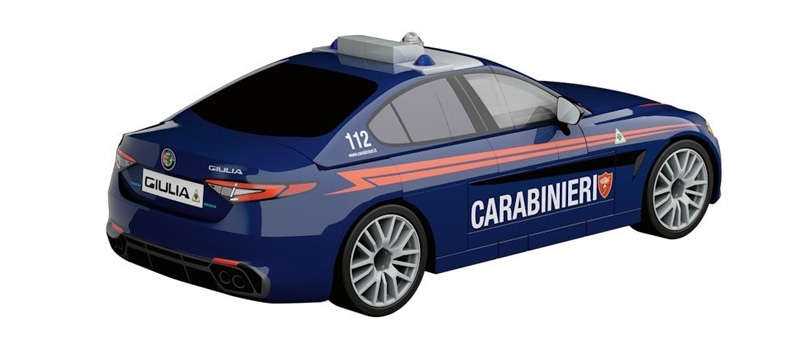 COBI Alfa Romeo Giulia Quadrifoglio Carabinieri 24654
