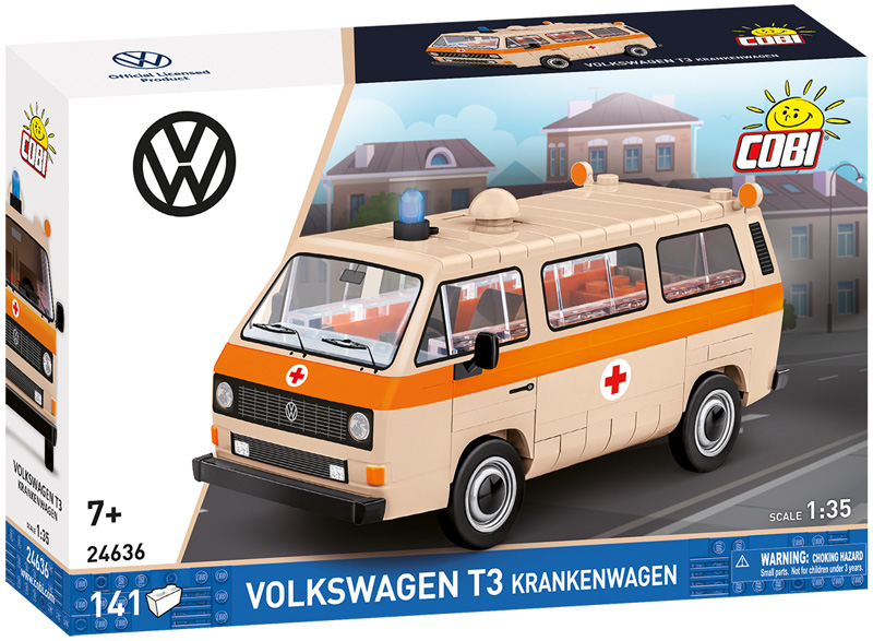 COBI 24636 Volkswagen T3 Krankenwagen