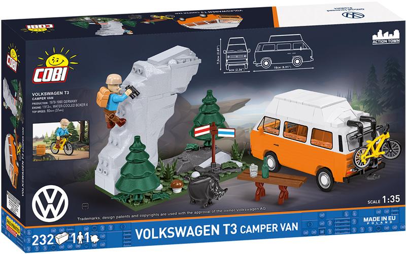 COBI 24638 Volkswagen T3 Camper Van