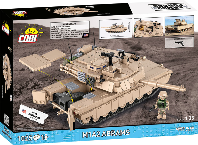 COBI 2632 M1A2 Abrams Box
