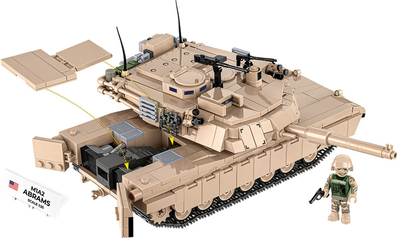 COBI 2632 M1A2 Abrams Set