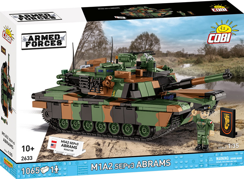 COBI 2633 M1A2 SEPv3 Abrams Box