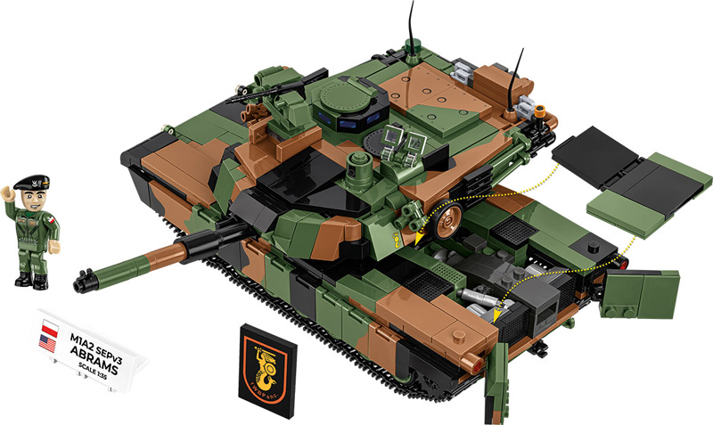 COBI 2633 M1A2 SEPv3 Abrams Set