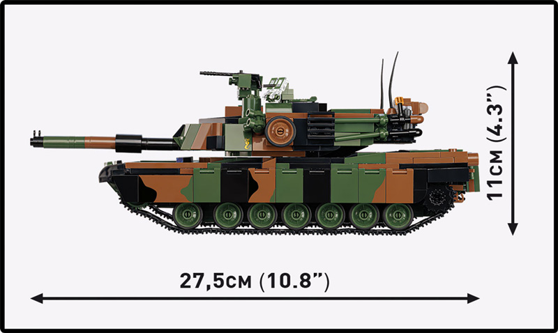 COBI 2633 M1A2 SEPv3 Abrams Set