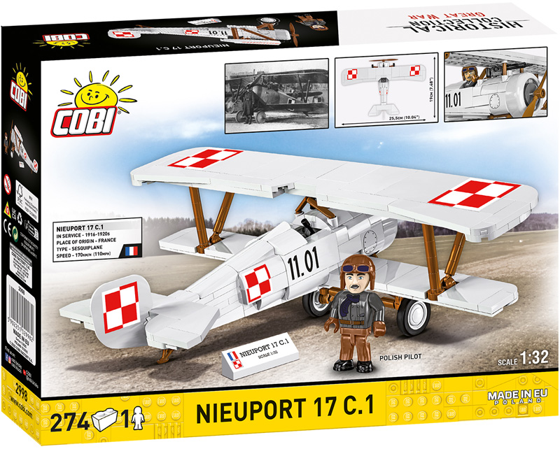 COBI 2998 Nieuport 17 C.1 Polen Box