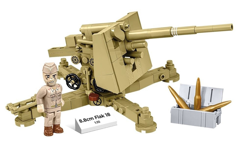 COBI 8.8cm Flak 18 3141 Set
