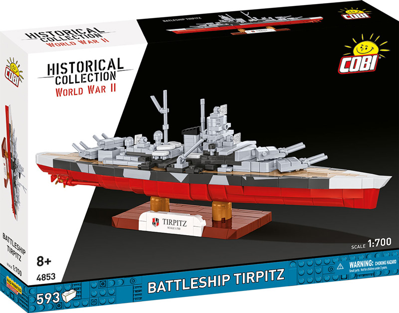 COBI Battleship Tirpitz 4853 Box