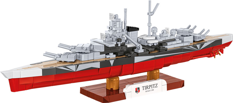 COBI Battleship Tirpitz 4853 Set