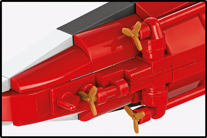 COBI Battleship Tirpitz 4853 Set